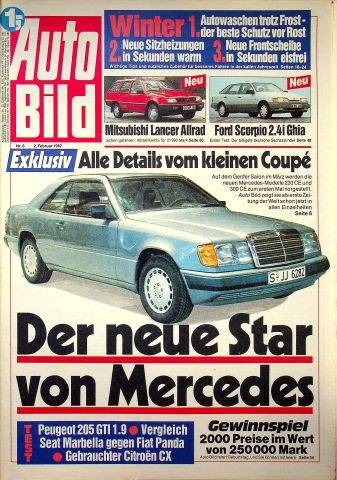 Deckblatt Auto Bild (06/1987)